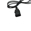 IEC C14 zu IEC C5 Schwarzes PC -Netzkabel